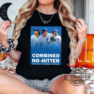 mlb chicago cubs combined no hitter shirt shota imanaga nate pearson porter hodge fan gift laughinks 5