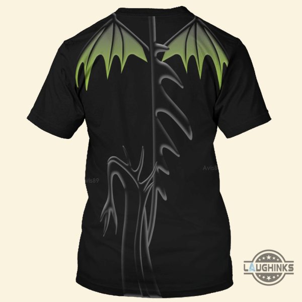 maleficent costume dragon wings sleeping beauty cosplay 3d t shirt sweatshirt hoodie laughinks 1