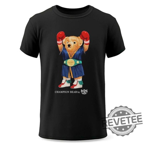 Champion Bear Canelo Boxing Life Shirt Canelo Teddy Bear Shirt Canelo Shirt Bear revetee 2