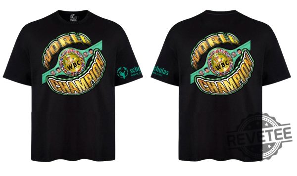 Wbc Championship Belt T Shirt Wbc Shirt Wbc World Champion Shirt revetee 1