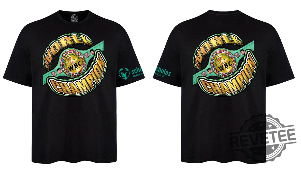 Wbc Championship Belt T Shirt Wbc Shirt Wbc World Champion Shirt