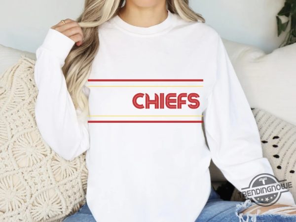 Kansas City Chiefs T Shirt Chiefs Shirt Gift For Kc Lover Kansas City Gift Taylor Swift Gift Shirt Cute Chiefs Sweatshirt trendingnowe 1