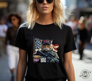 Cats Lives Matter Maga Trump 2024 Shirt Cats Lives Matter Trump 2024 Tshirt Maga Support Hoodie President 2024 Sweatshirt Debate 2024 Tee 47Th President Edition Shirt giftyzy 2