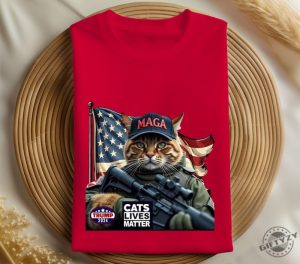 Cats Lives Matter Maga Trump 2024 Shirt Cats Lives Matter Trump 2024 Tshirt Maga Support Hoodie President 2024 Sweatshirt Debate 2024 Tee 47Th President Edition Shirt giftyzy 6