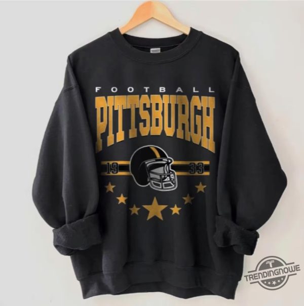 Pittsburgh Football Sweatshirt Steelers T Shirt Vintage Football Shirt Cute Retro Steelers Cheerleader T Shirt Steelers Shirt trendingnowe 1