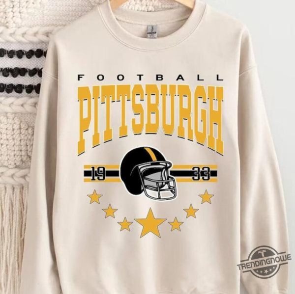 Pittsburgh Football Sweatshirt Steelers T Shirt Vintage Football Shirt Cute Retro Steelers Cheerleader T Shirt Steelers Shirt trendingnowe 2