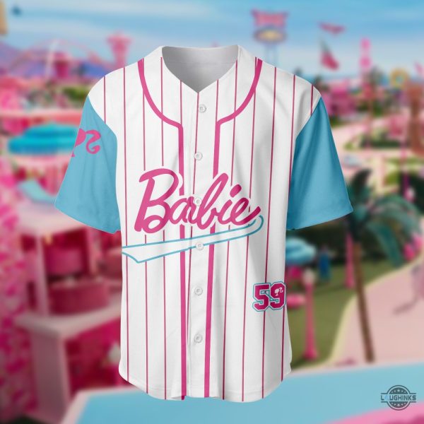 baseball barbie costume malibu athletic dept 59 baseball jersey shirt