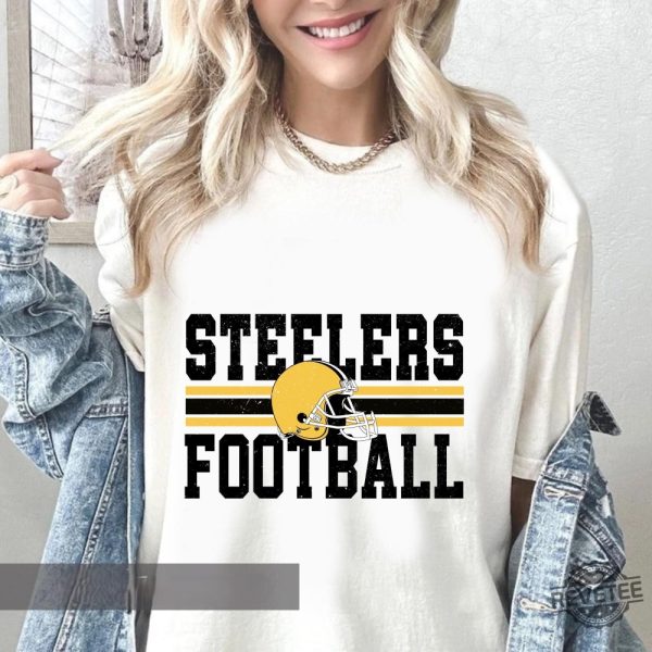 Pittsburgh Football T Shirt Vintage Unisex Pittsburgh Crewneck Pittsburgh Panthers Football revetee 1