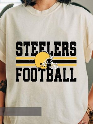 Pittsburgh Football T Shirt Vintage Unisex Pittsburgh Crewneck Pittsburgh Panthers Football revetee 3