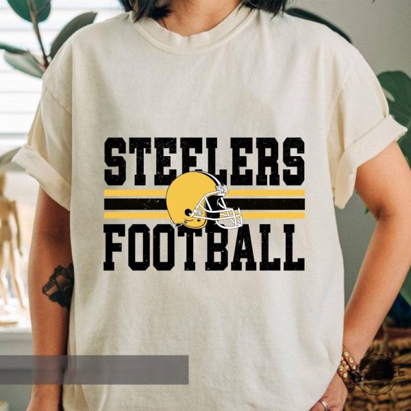 Pittsburgh Football T Shirt Vintage Unisex Pittsburgh Crewneck Pittsburgh Panthers Football revetee 3