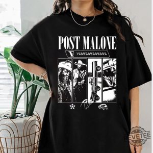 Post Malone F1 Trillion Album Sweatshirt Post Malone Merch 2024 Post Malone Concert T Shirt revetee 4