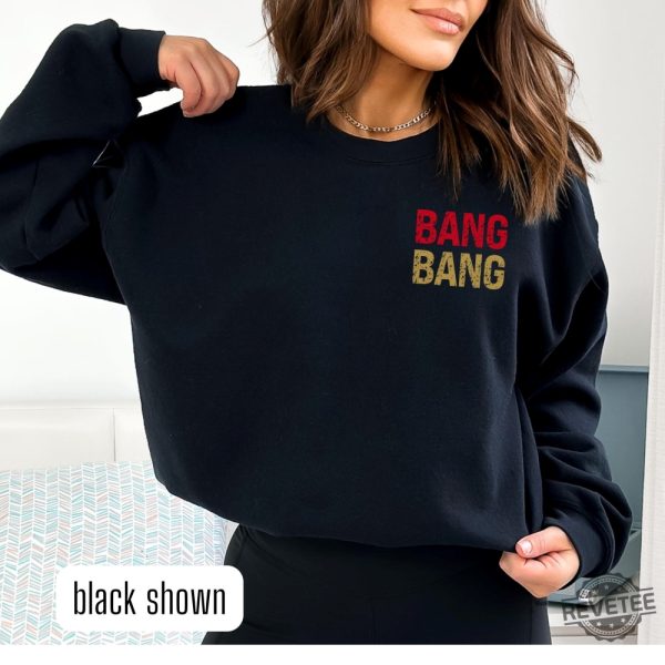 Bang Bang 9Er Gang Sweatshirt San Francisco Football Crewneck Sunday Funday Gear revetee 1