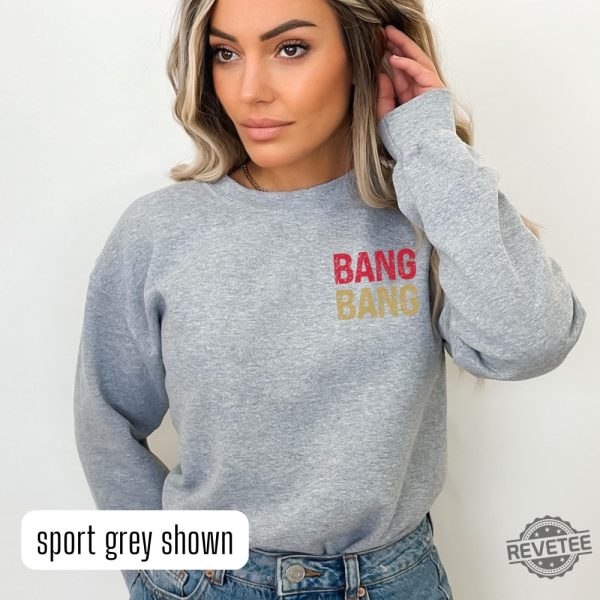 Bang Bang 9Er Gang Sweatshirt San Francisco Football Crewneck Sunday Funday Gear revetee 5