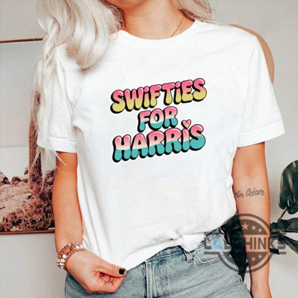 swifties for harris shirt swift kamala for president shirt taylor swift endorsement election shirt 2024 laughinks 5