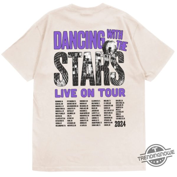 Dancing With The Stars Shirt V2 Dancing With The Stars Live On Tour 2024 Event T Shirt trendingnowe 1