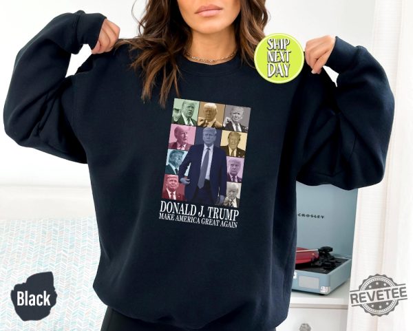 Donald Trump Era Maga Sweatshirt President Trump Hoodies Republican Shirts Make America Great Again Sweater revetee 2