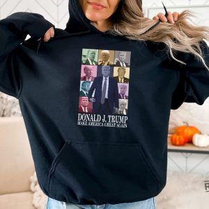 Donald Trump Era Maga Sweatshirt President Trump Hoodies Republican Shirts Make America Great Again Sweater revetee 4