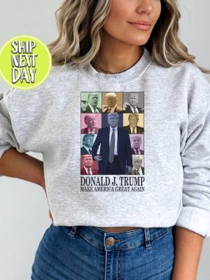 Donald Trump Era Maga Sweatshirt President Trump Hoodies Republican Shirts Make America Great Again Sweater revetee 7