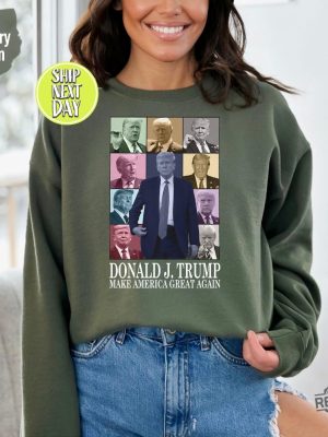 Donald Trump Era Maga Sweatshirt President Trump Hoodies Republican Shirts Make America Great Again Sweater revetee 9