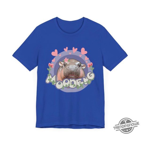 Moo Deng Shirt Moo Deng Bouncy Pig T Shirt Cute Thai Baby Hippo Shirt Adorable Animal Perfect Gift For Hippo And Animal Lovers trendingnowe 2