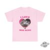 I Love Moo Deng Shirt Moo Deng Shirt Cute Baby Hippo Moo Deng Bouncy Pig In Thai Hippopotamus Shirt Pygmy Hippo Moo Deng Shirt trendingnowe 1