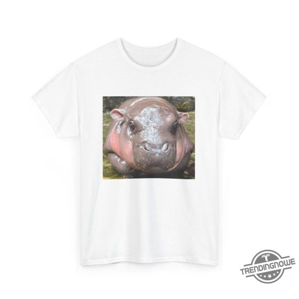 Baby Pygmy Hippo Moo Deng Shirt I Love Moo Deng Shirt Moo Deng Shirt Hippo Moo Deng Bouncy Pig In Thai Hippopotamus Shirt trendingnowe 2