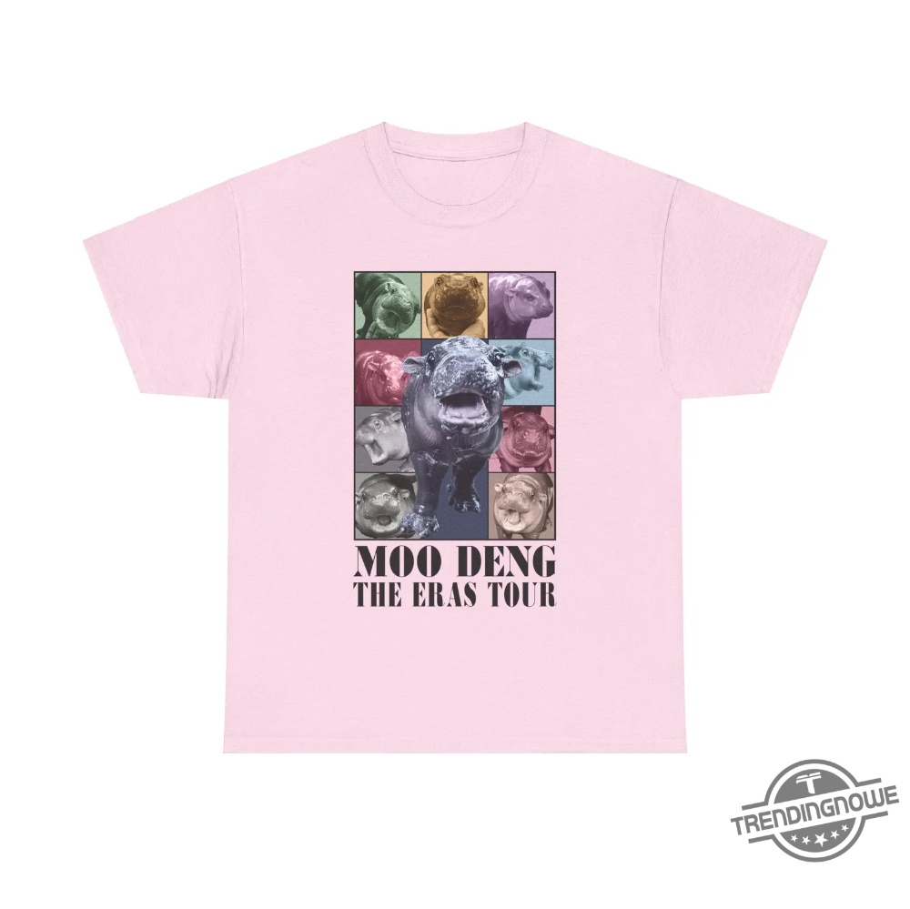 Moo Deng The Eras Tour Shirt I Love Moo Deng T Shirt Baby Pygmy Hippo Moo Deng Shirt Moo Deng Shirt