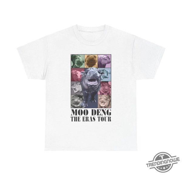 Moo Deng The Eras Tour Shirt I Love Moo Deng T Shirt Baby Pygmy Hippo Moo Deng Shirt Moo Deng Shirt trendingnowe 2