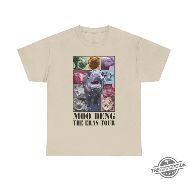 Moo Deng The Eras Tour Shirt I Love Moo Deng T Shirt Baby Pygmy Hippo Moo Deng Shirt Moo Deng Shirt trendingnowe 4