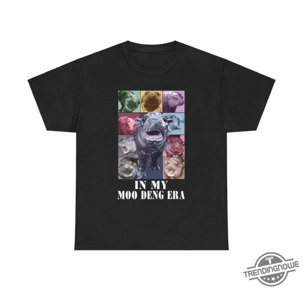 Moo Deng The Eras Tour T Shirt I Love Moo Deng T Shirt Baby Pygmy Hippo Moo Deng Shirt Moo Deng Shirt trendingnowe 1