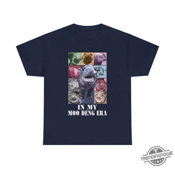 Moo Deng The Eras Tour T Shirt I Love Moo Deng T Shirt Baby Pygmy Hippo Moo Deng Shirt Moo Deng Shirt trendingnowe 4