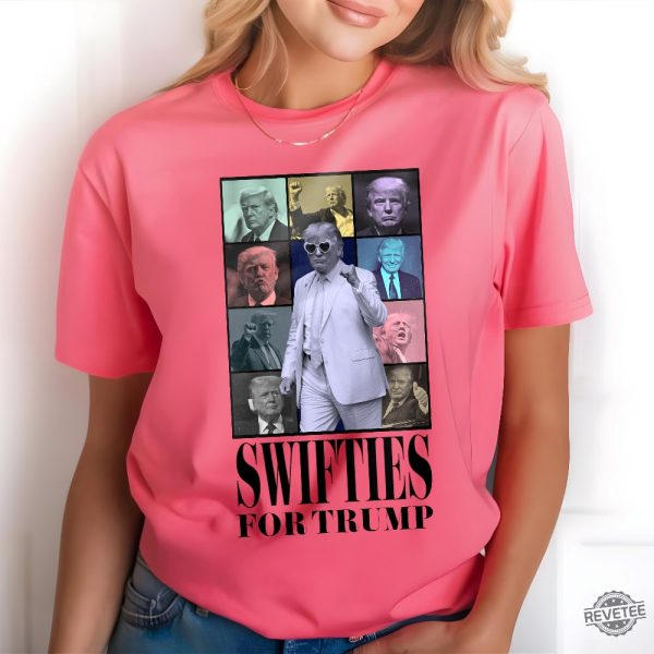 Swifties For Trump Tee Trump Eras Shirt Trump Eras Tour Shirt Trump Taylor Swift Shirt Donald Trump Eras Tour Shirt revetee 1 1