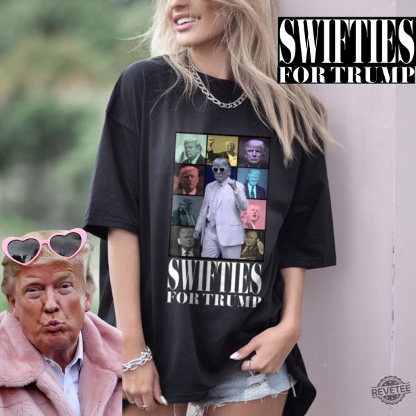 Swifties For Trump Tee Trump Eras Shirt Trump Eras Tour Shirt Trump Taylor Swift Shirt Donald Trump Eras Tour Shirt revetee 5