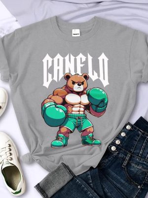 Teddy Bear Shirt Canelo Alvarez Bear Canelo Bear Shirt Canelo Alvarez Bear Shirt revetee 3