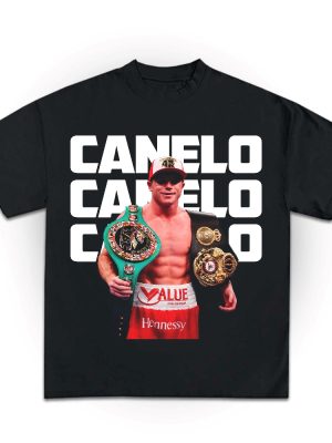 Vintage Style Canelo Alvarez T Shirt Boxing Shirt Canelo Bear Shirt Canelo Teddy Bear Shirt revetee 2