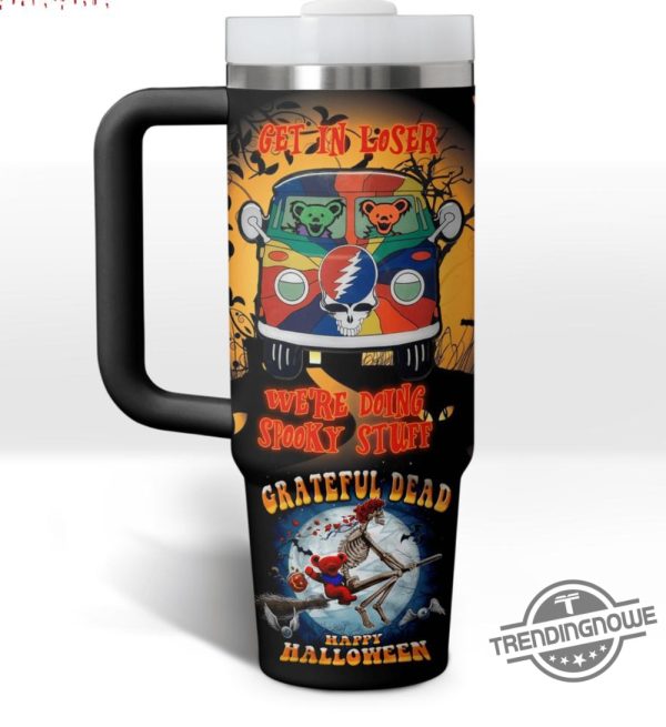 Halloween Grateful Dead Music Stanley Cup Halloween Stanley Tumbler Gift trendingnowe 3