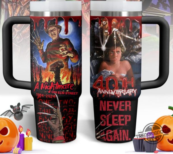 Halloween Freddy Krueger Stanley Cup Halloween Stanley Tumbler Gift trendingnowe 2