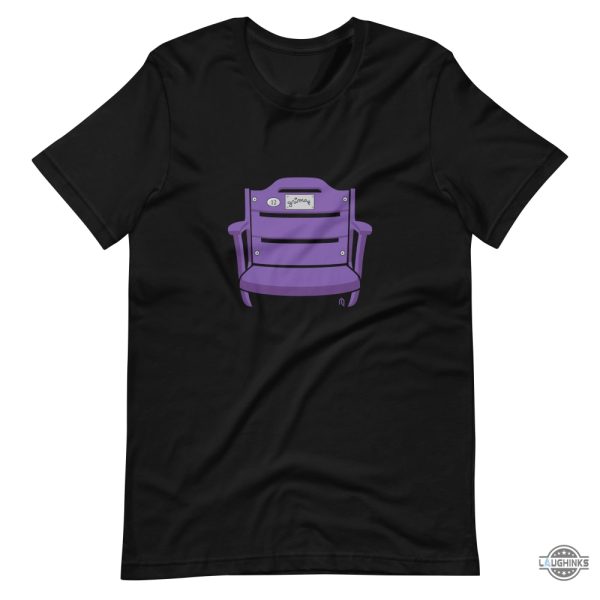 grimace athlete logos purple stadium throne chair t shirt sweatshirt hoodie