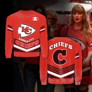 taylor swift vintage nfl kansas city chiefs all over printed t shirt sweatshirt hoodie 1990s during travis kelce 87 football game laughinks 2