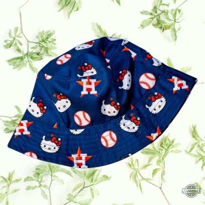 hello kitty houston astros bucket hat giveaway 2024 mlb baseball gift