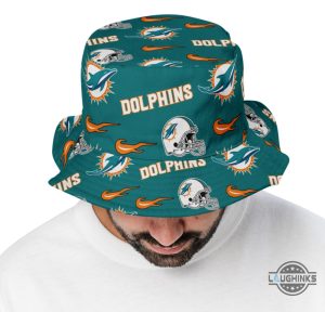 new miami dolphins bucket hat 2024