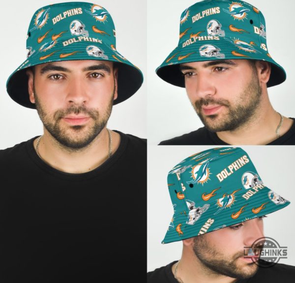 new miami dolphins bucket hat 2024