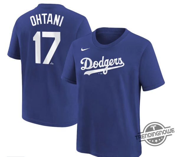 Shohei Ohtani Shirt Los Angeles Dodgers Shohei Ohtani Nike Name And Number Shirt trendingnowe 2