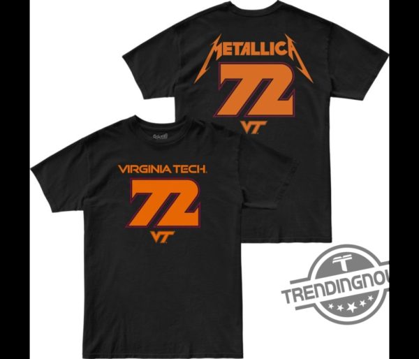 Virginia Tech Metallica Shirt Virginia Tech Metallica T Shirt Metallica Tour 2025 Tee trendingnowe 2