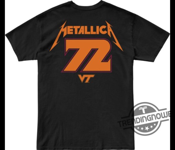 Virginia Tech Metallica Shirt Virginia Tech Metallica T Shirt Metallica Tour 2025 Tee trendingnowe 3