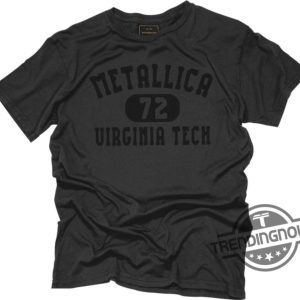 Virginia Tech Metallica Exit Light Enter Night Shirt Virginia Tech Metallica Shirt Metallica Tour 2025 Tee trendingnowe 1