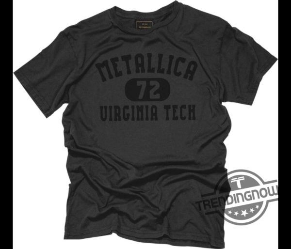 Virginia Tech Metallica Exit Light Enter Night Shirt Virginia Tech Metallica Shirt Metallica Tour 2025 Tee trendingnowe 1