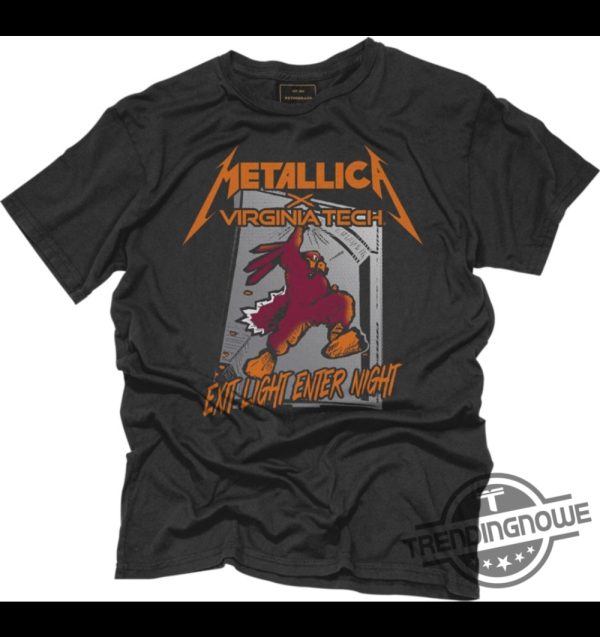 Virginia Tech Metallica Shirt Virginia Tech Metallica T Shirt Metallica Tour 2025 Tee trendingnowe 1 1