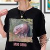 Baby Pygmy Hippo Moo Deng Shirt Moo Deng Bouncy Pig In Thai Picture Shirt Moo Deng Bouncy Pig Tshirt Sweatshirt Hoodie trendingnowe 1