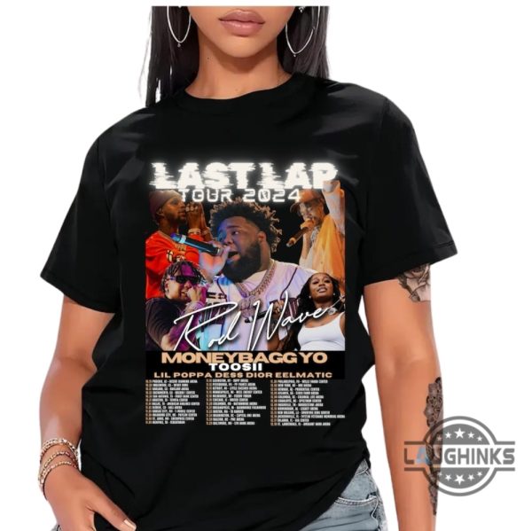 rod wave last lap tour shirt 2024 rod wave concert merch gift for fans